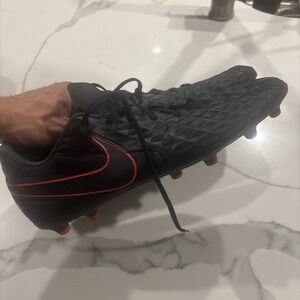 Nike Tiempo Legend 8 Club Soccer Cleats AT6107-060 Black/Red Men Size 13